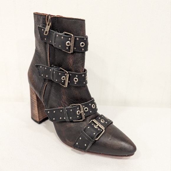 Freebird by Steven NWOT Leather Joust Boot Size 10 - Picture 6 of 13